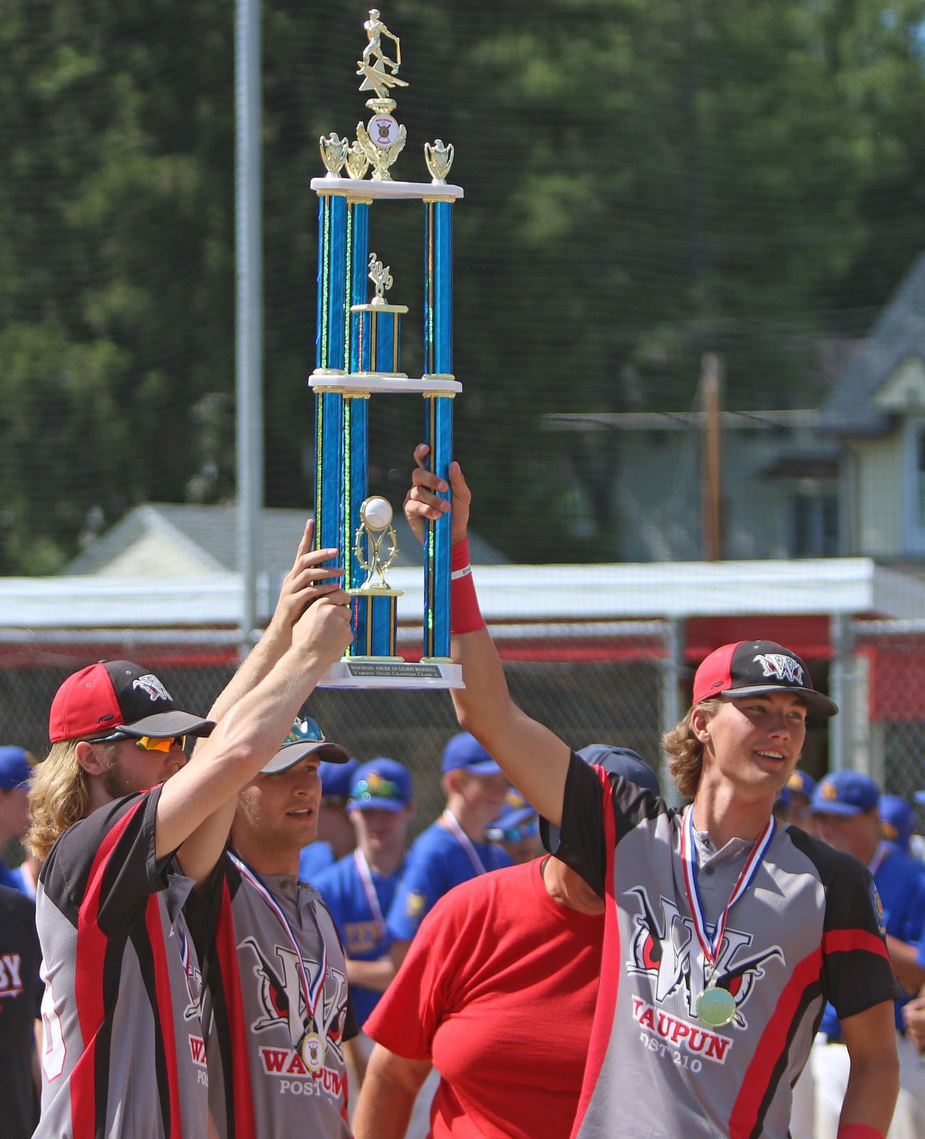 Waupun American Legion State Champs Trophy Photo